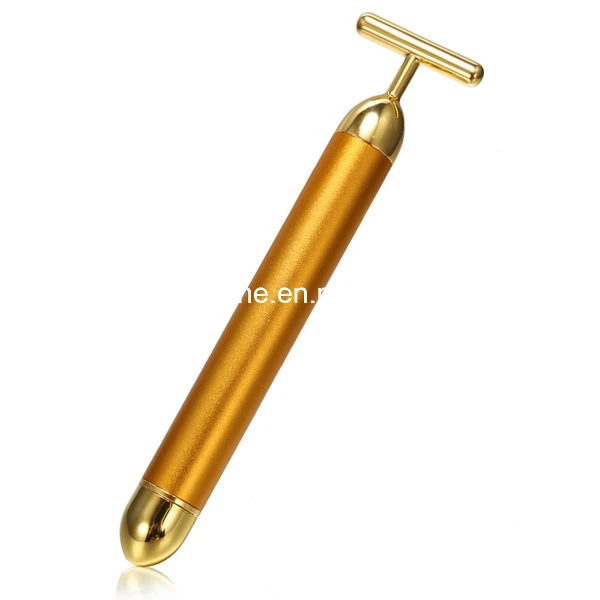 24k Gold Beauty Bar Facial Roller Serum Massage Derma Skincare Antiage Treatment