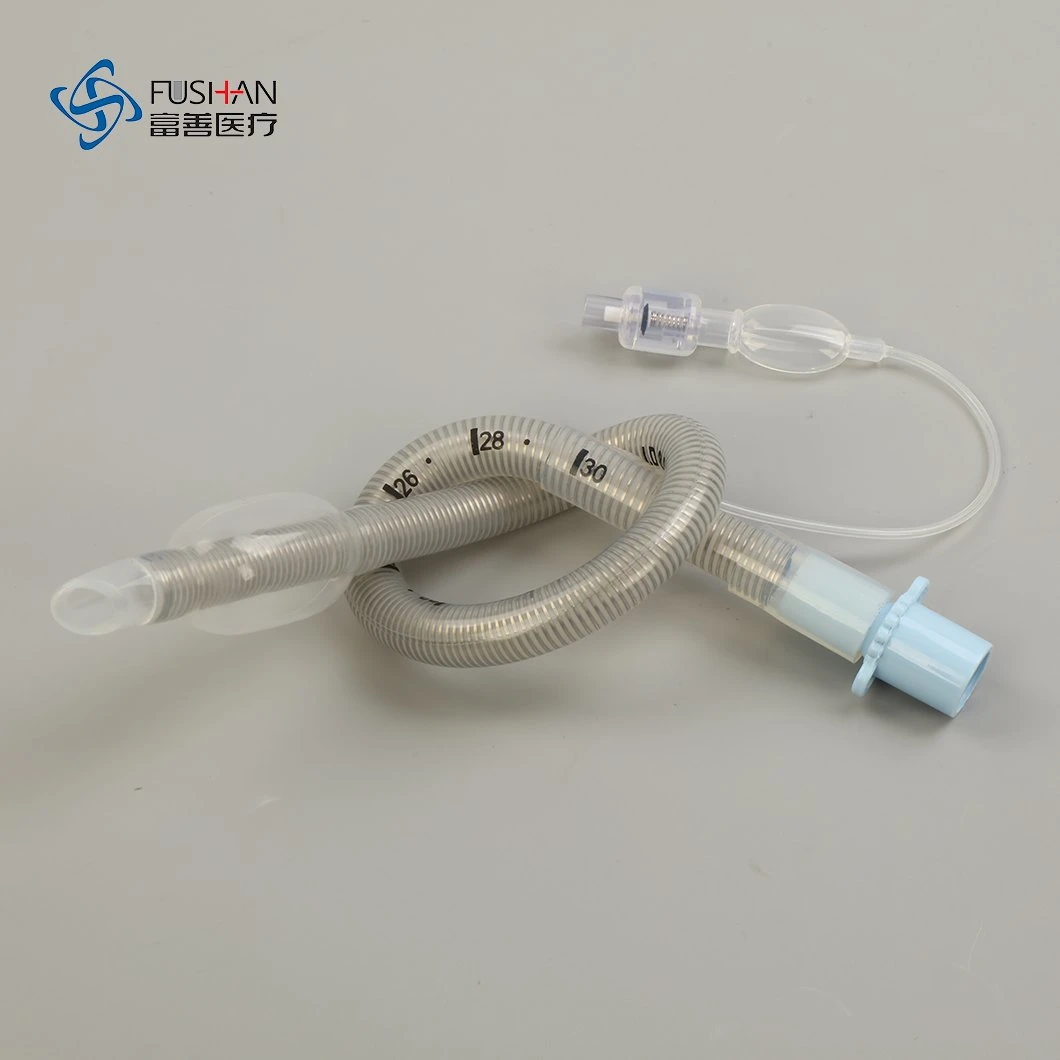 OEM ODM Silicone Medical Supply Disposable Endotracheal Tube Cuffed Uncuffed Anaesthesia PVC Tracheal Tracheostomy Cannula CE ISO Cfda Certified Ett 3.0-10.0mm