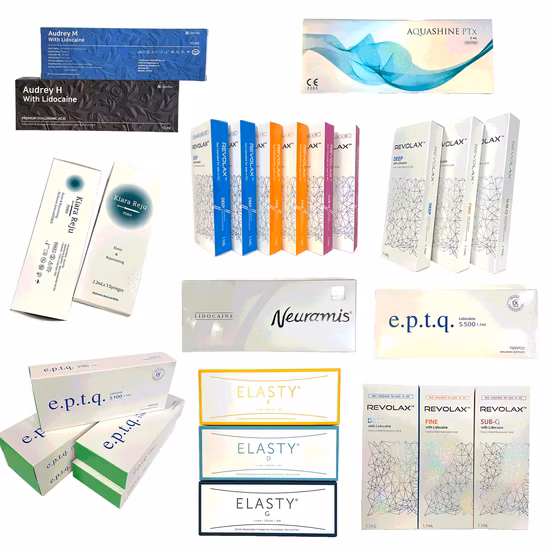 形成外科用架橋ヒアルロン酸によるスキンケア、注射用ダーマルフィラー